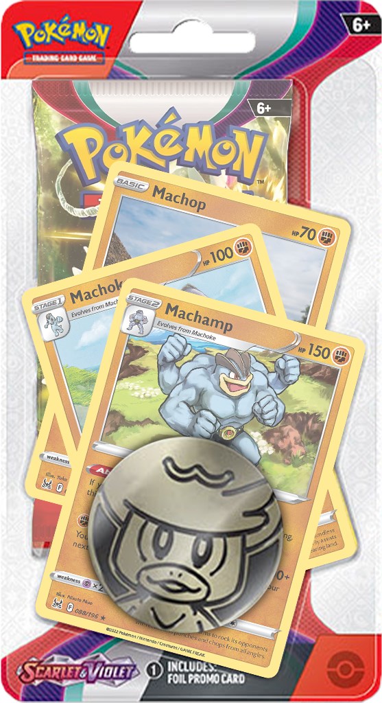 Scarlet & Violet Premium Checklane Blister [Machamp]
