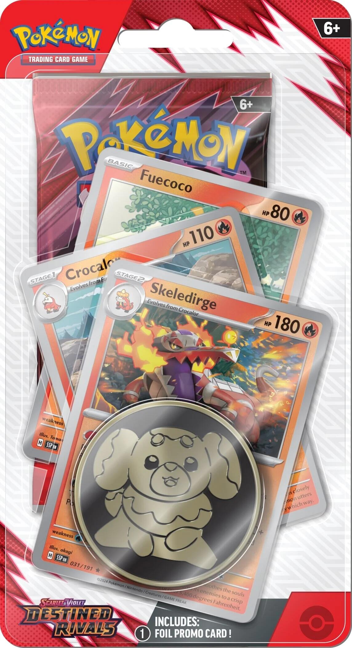 Destined Rivals Premium Checklane Blister [Skeledirge]