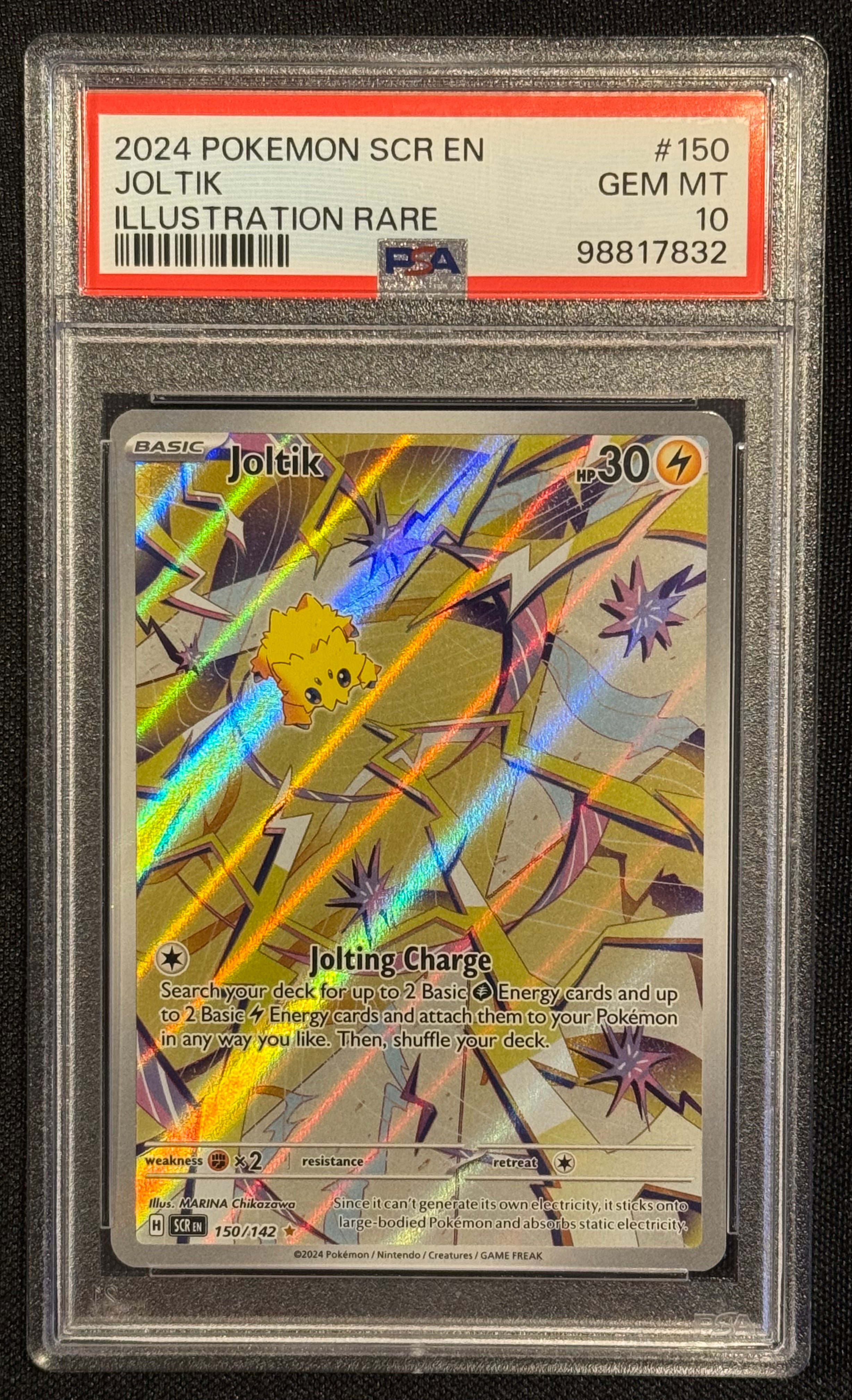 Joltik #150 Stellar Crown PSA 10