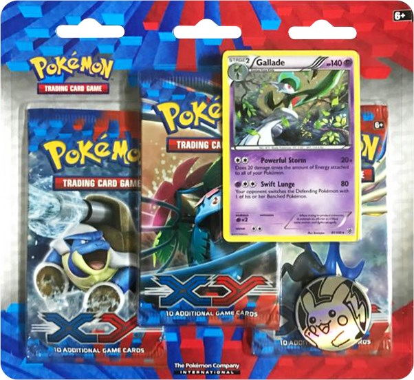 XY 3 Pack Blister [Gallade]