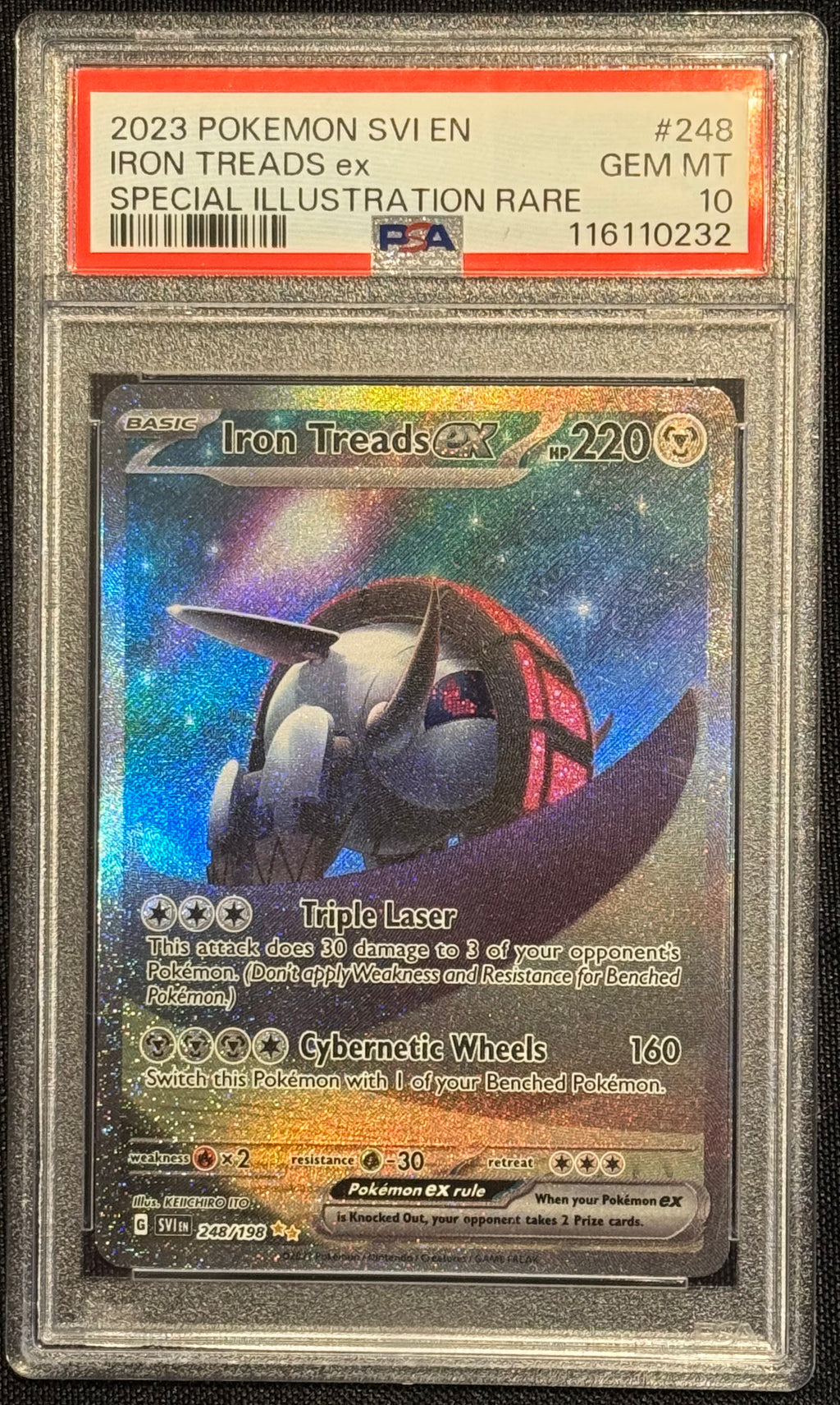 Iron Treads ex #248 PSA 10